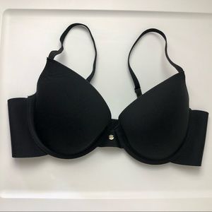 Lucky Brand 40C Black Lightly Padded Wired Adjustable Bra